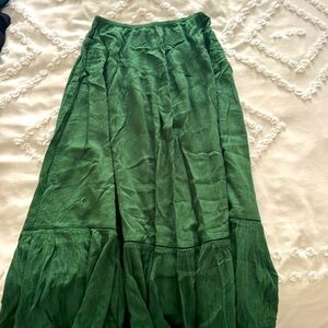 Green Aerie long skirt
